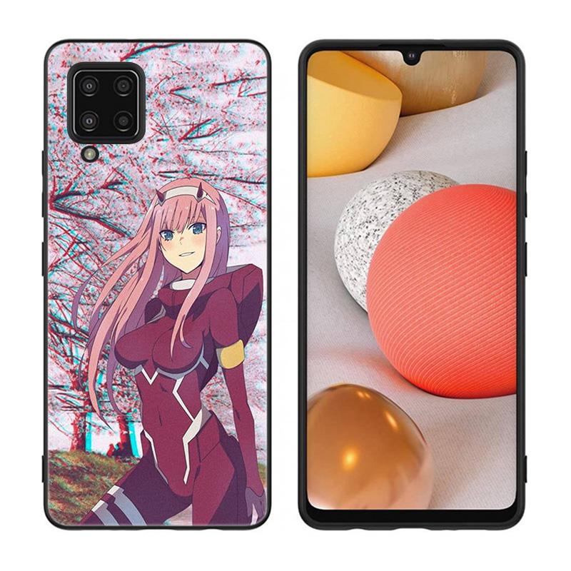 Чехол Zero Two Darling in the FranXX с аниме для Samsung Galaxy A12 A02S A22 A32 A52 A72 A71 A51 A41 A31 A21 A11 A50 A70 A10S A20S
