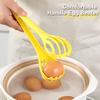 3 в 1 Многофункциональный венчик для яиц, инструмент для зажима еды, удобная ручка, не скользит, для выпечки яиц, перемешивания