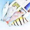 Creative Gift Fish Shape Pencil Bag Pen Case Zipper Pouch School Stationery