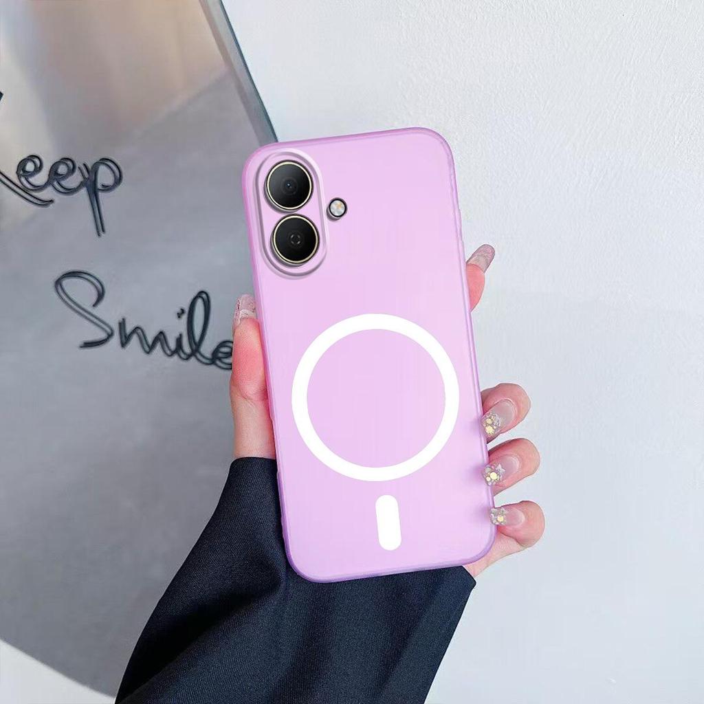 Чехол для TECNO SPARK Go 2 Premium Магнитный Матовый Защитный Чехол для Телефона
