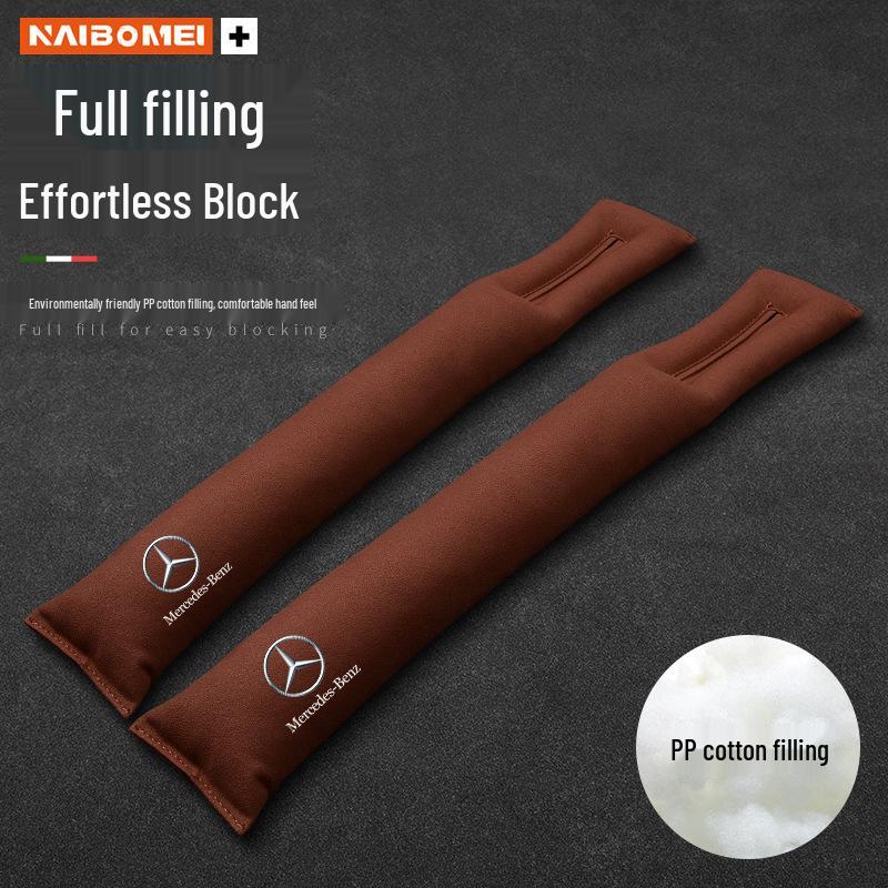 Compatible Seat Gap Plugs & Leak-Proof Strips for Mercedes-Benz E, C, A, S-Class & GLA/GLB/GLC Models