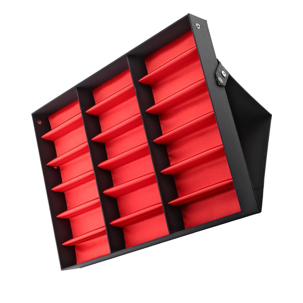 18 сеток, подставка для очков, коробка для хранения солнцезащитных очков, органайзер для очков, ювелирных изделий