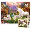 150 Piece Jigsaw Puzzle - Unicorn’s Brilliant Forest, Popular Korean Puzzle