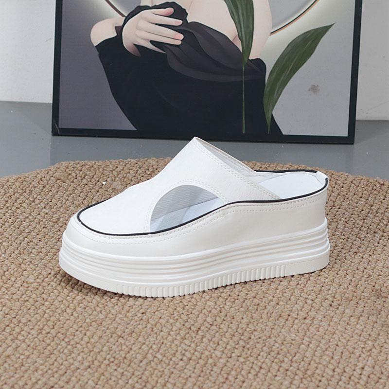 Fashion 7CM 11CM Platform Sneakers for Women Slip On Platform Slippers Flip Flop Women Casual Shoes Wedge Heel Women Summer Shoes