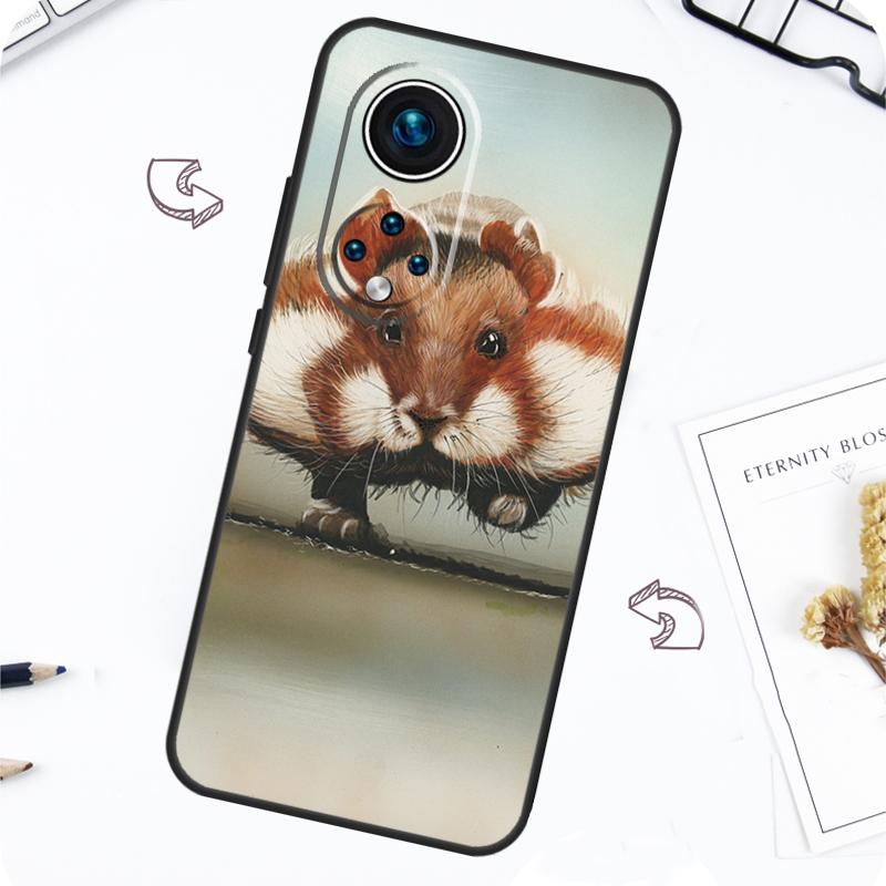 Милый Милый Чехол-Клетка для Хомяка для Honor Magic 7 5 6 Lite Honor 200 Pro X8b X9a X8a X8 X9 X9c X9b 50 70 90 Lite