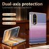 Carbon Fiber for Magsafe Dual-axis Protect Case for Samsung Galaxy Z Fold 8 Ultra Fold 7 6 8 Magnetic Electroplated Frame Cover