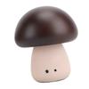 Small Wood Mushroom Lamp Night Light Cordless Bedside Touch Lamp USB Rechargeable 450mAh Battery