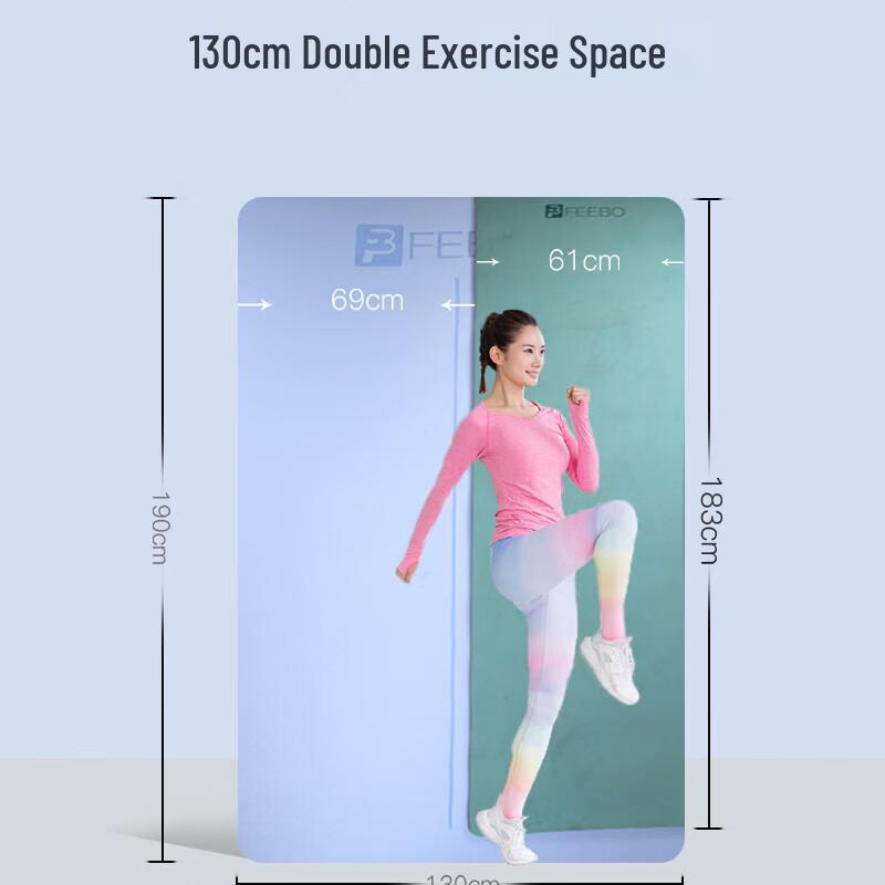 FEEBO TPE Yoga & Fitness Mat