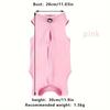 Vogue Weaning Clothes Pet Recovery Suit Pet Supplies For Female Cats Easy To Wear Suitable for All Seasons Adjustable Cat Protective Clothes