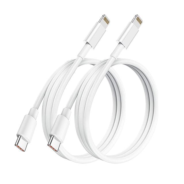 Кабель данных PD Type C на Lightning, сертифицированный MFI, 20 Вт, USB C, для быстрой зарядки iPhone 14 13 12 11 X, iPad, 1 м