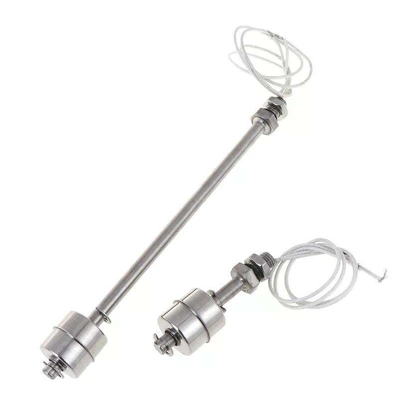 1Pcs Mini Indicator Vertical Water Level Sensor Stainless Steel Float Switch