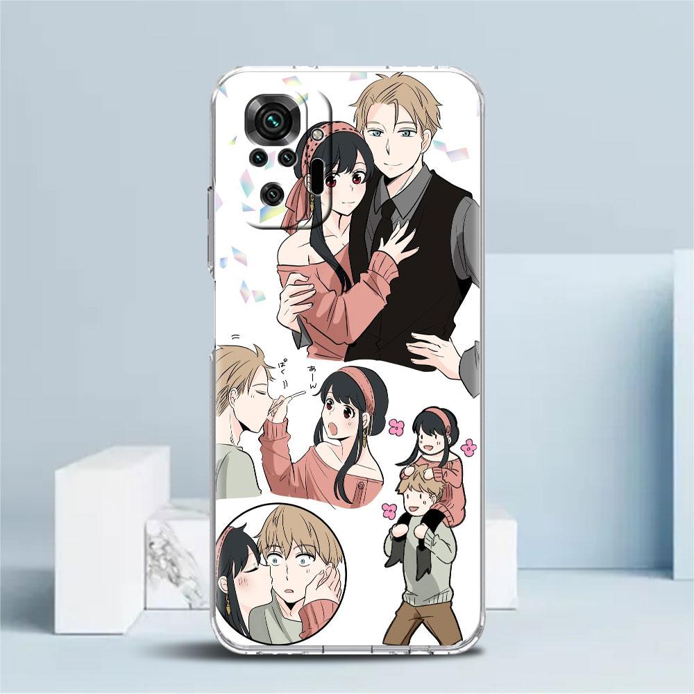 Противоударный чехол для телефона Redmi Note 11 11E 10 9 8 Pro 11S 9S 10S K40 9A 9C 8T 7 10C 9t 9s Мягкий чехол Последние комиксы Семья шпиона