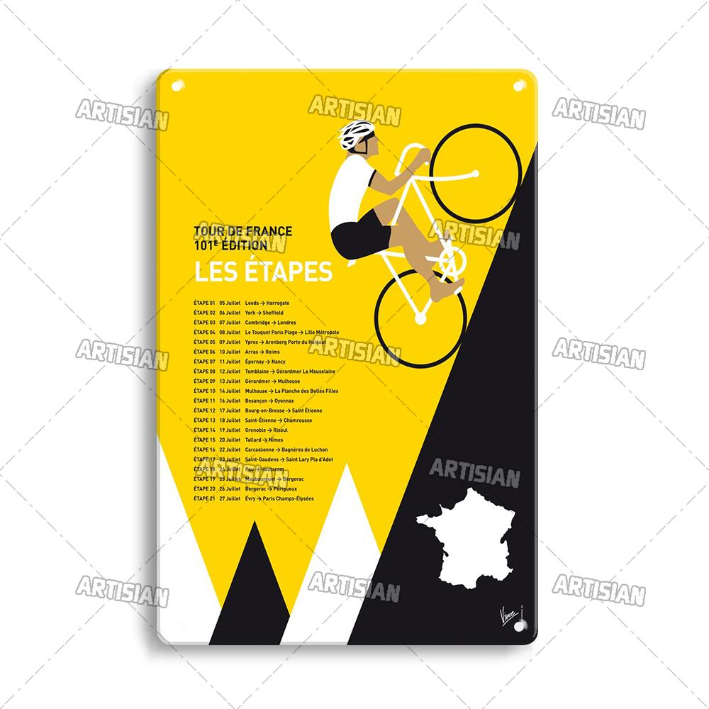Артизанальный велосипедный металлический знак, велосипедный постер, декоративная тарелка для езды на велосипеде, настенный декор, гараж, бар, паб, клуб, отель, кафе, кухня