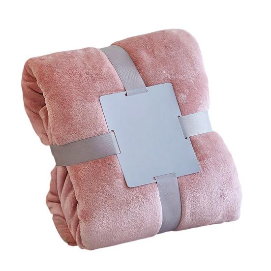 Solid Color Flannel Throw Blanket, Lightweight Plush Blanket for Bed, Sofa, Couch, Soft Fuzzy Nap Sleeping Blanket for All Seasons