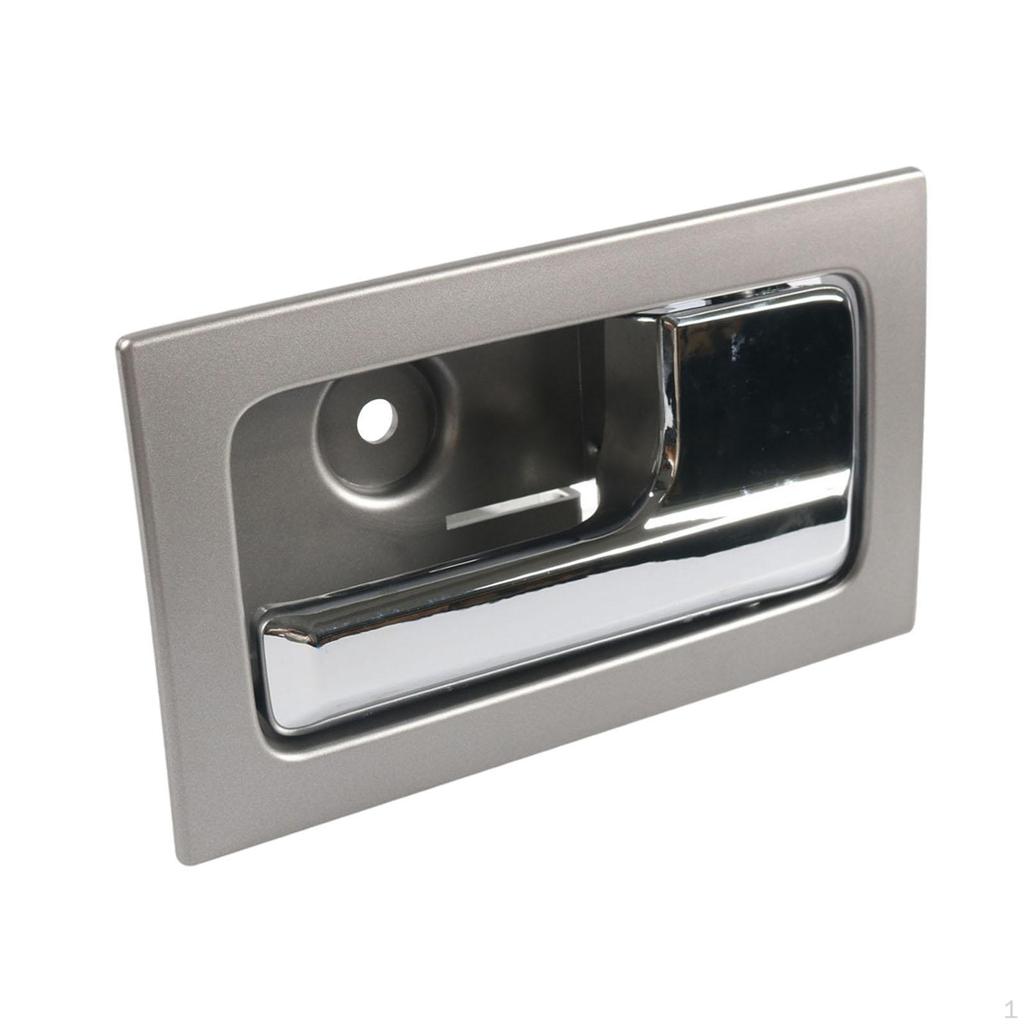 Дверная ручка автомобиля, внутренняя, простая в установке, деталь автомобиля, серая, профессиональные запасные части