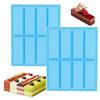 8 Cavity Silicone Baking Mold Heat-resistant Energy Bar Maker Chocolate Mold  Kitchen Tools