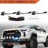 Для Toyota Tundra для PRO 2022-2024 3 шт. Светодиодный комплект освещения передней решетки Янтарные лампы | Черный | Полированный | Левый | 1 год гарантии производителя