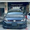 For Volkswagen Golf MK7.5 GTI GTD 2017-2020 MAXTON Style Car Front Bumper Lip Spoiler Splitter Front Lip Spoiler Cap Tuning