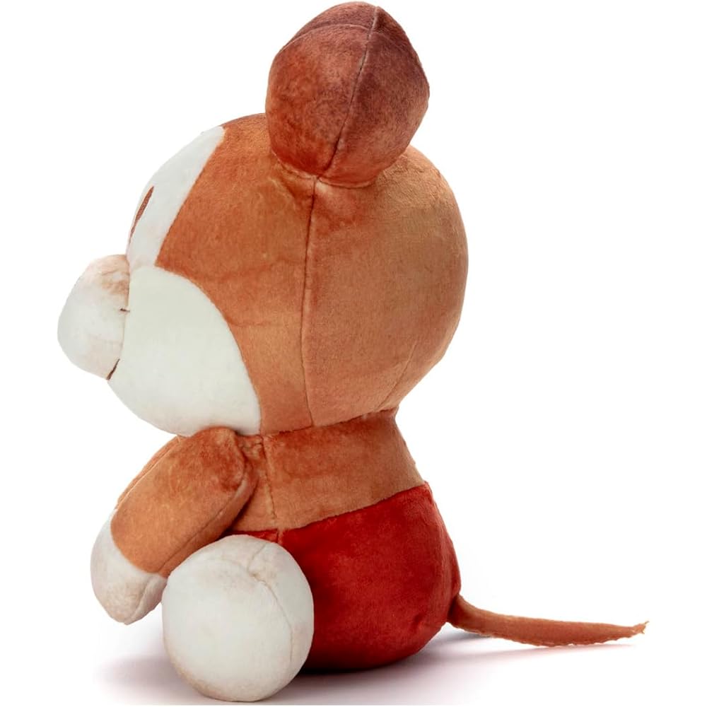 Disney Mickey Mouse Nui Plush Toy Sitting 19cm Soft Stuffed Character Doll