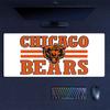 Chicago Bears Mouse Pad, Large Gaming Desk Mat, Non-slip XXL Mousepad for Laptop & Tablet, Mini PC Playmat with Stitched Edges