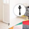 Easy Install Zinc Zinc Zinc Alloy Door Stopper Adjustable Wall Mounted Door Holder  Bedroom