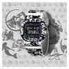 Casio G-SHOCK Серия G-UNIVERSE граффити ретро классический маленький квадратный водонепроницаемый кварцевый механизм полимерный ремешок японские и корейские часы DW-5600GU-7PRG