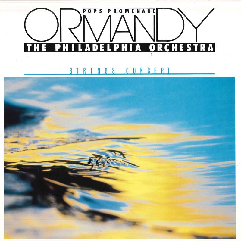 LP Record EUGENE ORMANDY(COND.)/PHILADELPHIA - Pops Promenade Ormandy/Strings Conc 30AC19899 CBSSONY 1981 Japan Classical Used