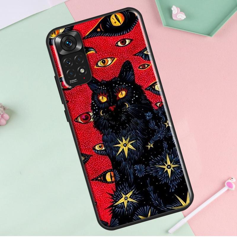 Иллюстрация глаза для Redmi Note 12 Pro Plus Чехол для Redmi Note 10 8 9 11 Pro 12S 11S 10S 9S 9C 10C 12C Чехол