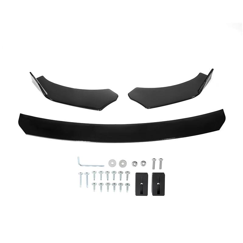 Universal Car Front Bumper Front Bumper Protective Cover Lip Body Kit Spoiler Trim Spoiler For BMW For Benz For Mazda For Ford