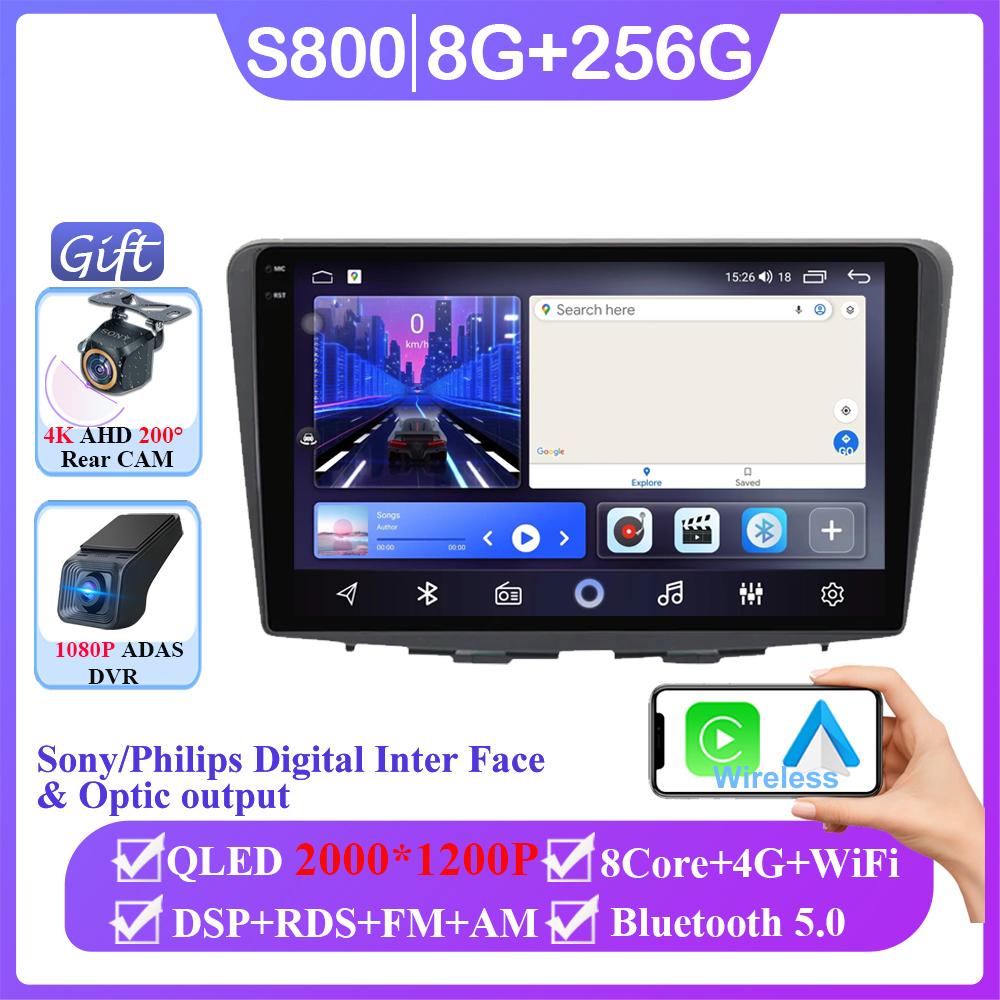 For Suzuki Baleno 2015 - 2021 Android 14 Car Radio Multimedia Video Player GPS Navigation Carplay Touch Screen Auto Stereo WIFI