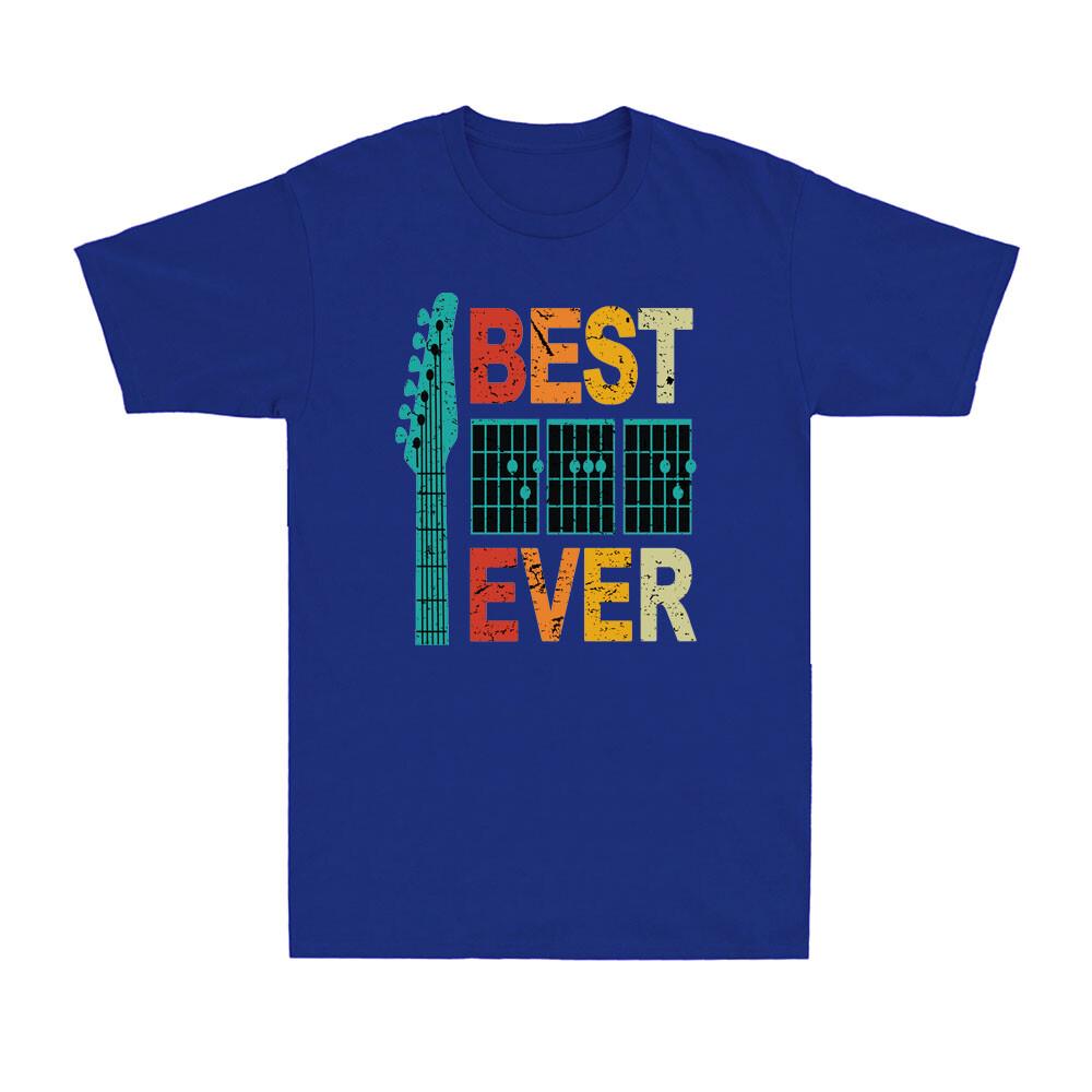 Best Guitar Dad Ever Chords Best Dad Guitar Shirt Guitar Dad Unisexs Tshirt