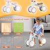 Детский беговел с раздвижной рамой 1-3 года, велосипед Yo Yo, для обучения ходьбе, велосипед с поворотом, подходит для мальчиков и девочек