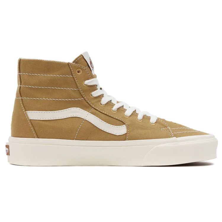 Vans Sk8-Hi Tapered Eco Theory - Mustard Gold Unisex Sneakers Tan VN0A4U16ASW