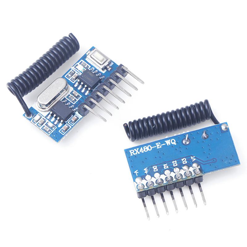 433Mhz Rf Receiver Learning Code Decoder Module 433 Mhz Wireless 4Ch Output