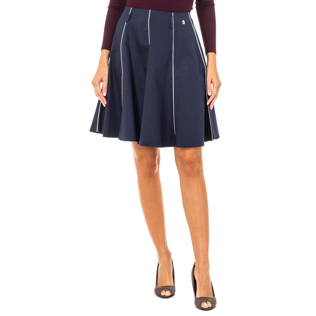 Falda de corte acampanado con forro interior JWK004 para Mujer