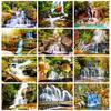 Алмазная картина Новый пейзаж 5D DIY Алмазная вышивка Распродажа Водопад Стразы Мозаика Вышивка крестом Ручная работа