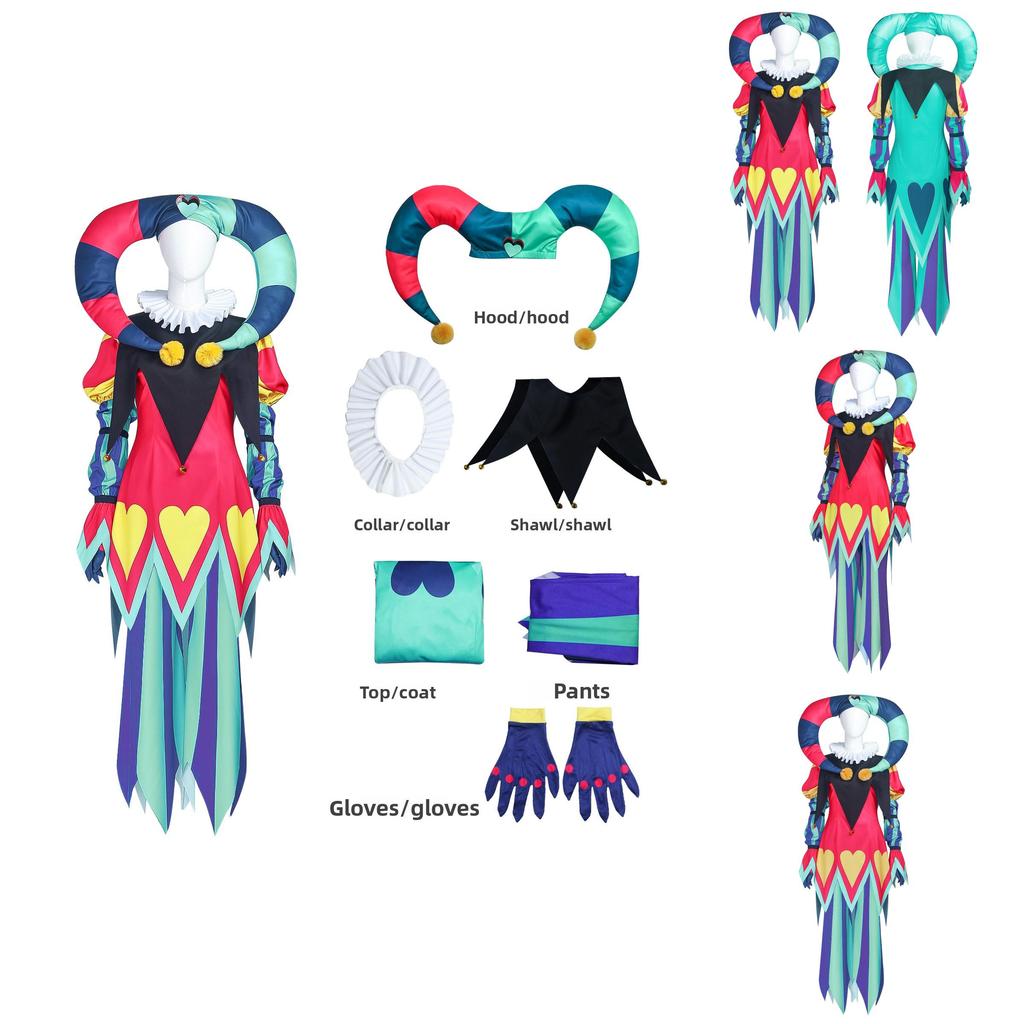 Hazbin Hotel Fizzarolli Cosplay Suit With Polyester Blend For Character Role Play