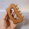 Wooden Handheld Massage Roller - Multi-Point Body Relaxation Tool For Muscles Back  Neck