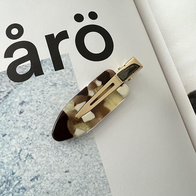 2/3/4 шт. простая розовая сакура бесшовные заколки для волос женские ацетатные листы без изгиба зажим для челки зажим для волос заколки для волос инструмент для укладки волос