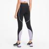 Puma Модные Спортивные Штаны Color Block Простые Быстросохнущие Легкие Женские Брюки Черный Светло-Лавандовый-Фиолетовый 520276-56