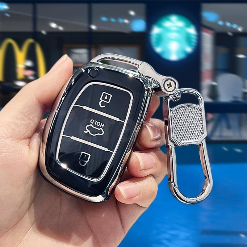Силиконовый чехол для смарт-ключа Hyundai Ix35 I40 I20 I10 Tucson Elantra Creta Sonata Ioniq Accent Creata