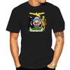 2025 New 100% Cotton Rhodesia and Nyasaland Federation Coat of Arms Flag Men's T-shirt Loose Print T-shirt