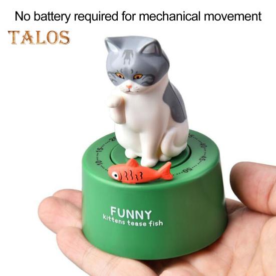 Таймер для учебы, без батарейки, самодисциплина, высокие децибелы, удобный для детей и взрослых, управление временем, механический таймер для кухни