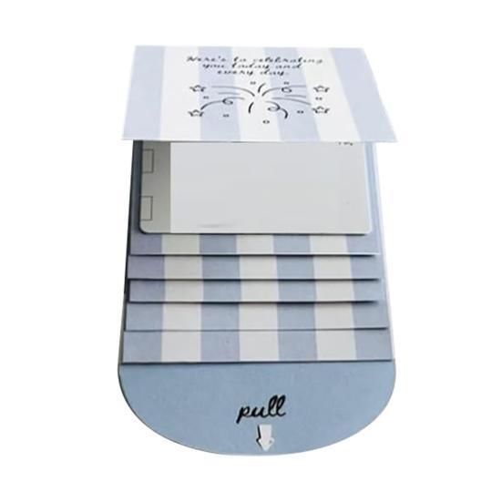 Буклет для подарочных карт «Водопад», ручная работа, креативный праздничный держатель для наличных и ваучеров, для группового дарения