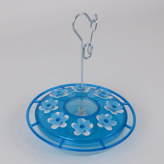 Кормушка для колибри 450 мл с насестом и портами для кормления, подвесная кормушка для диких птиц для декора сада и заднего двора