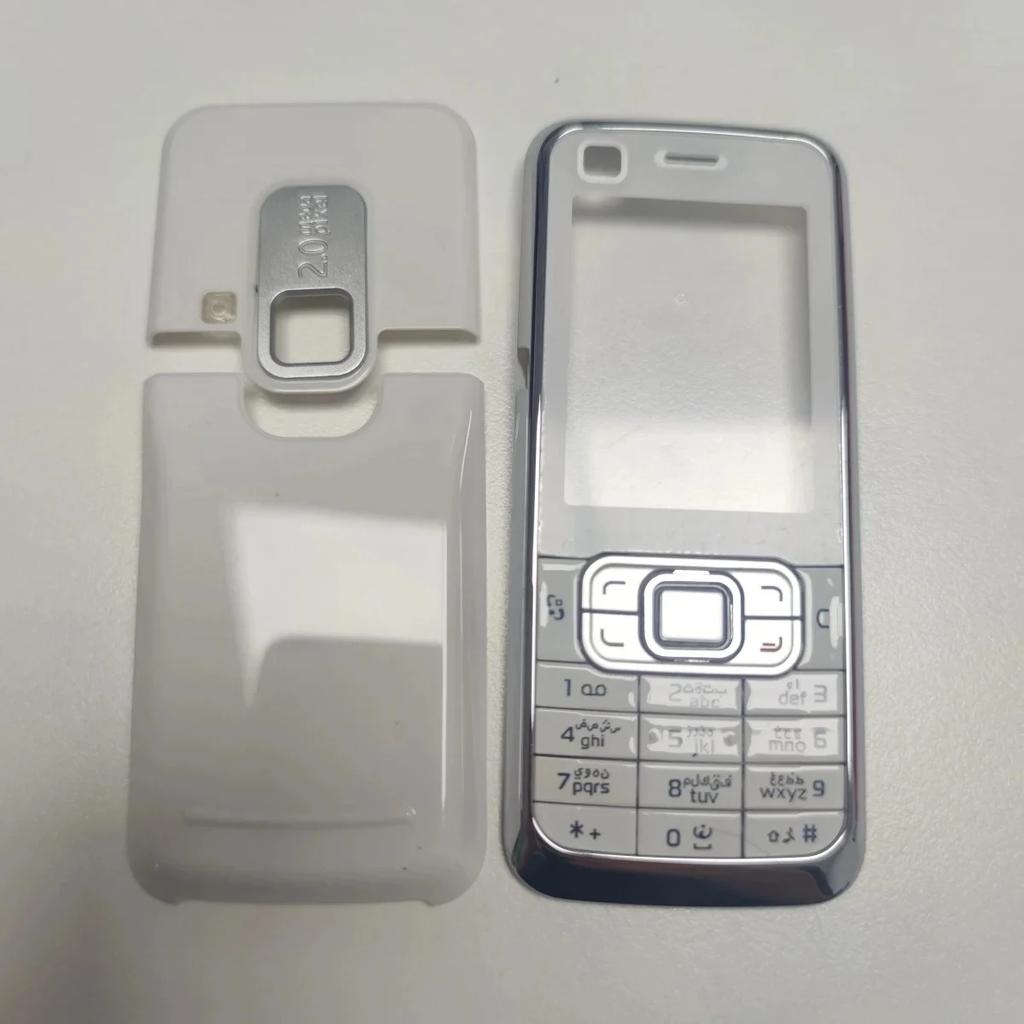 Высококачественный Корпус телефона For Nokia 6120 6120C + Клавиатура + Задняя крышка Запасные части