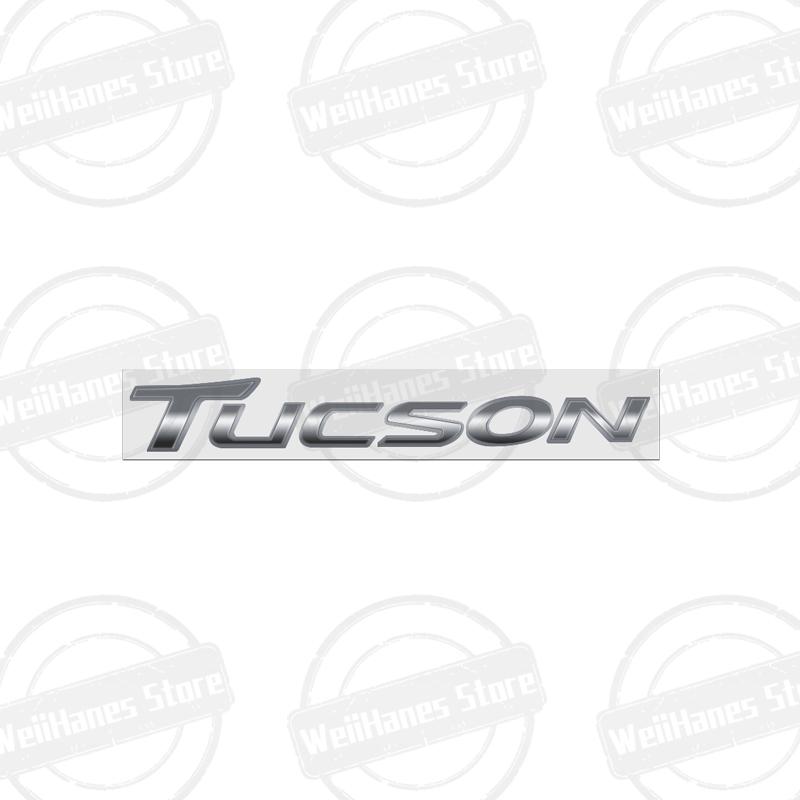 1 шт. ABS 3D Для Tucson Логотип Наклейка на капот автомобиля Буквенный логотип Наклейка на кузов заднего багажника автомобиля Эмблема Аксессуары