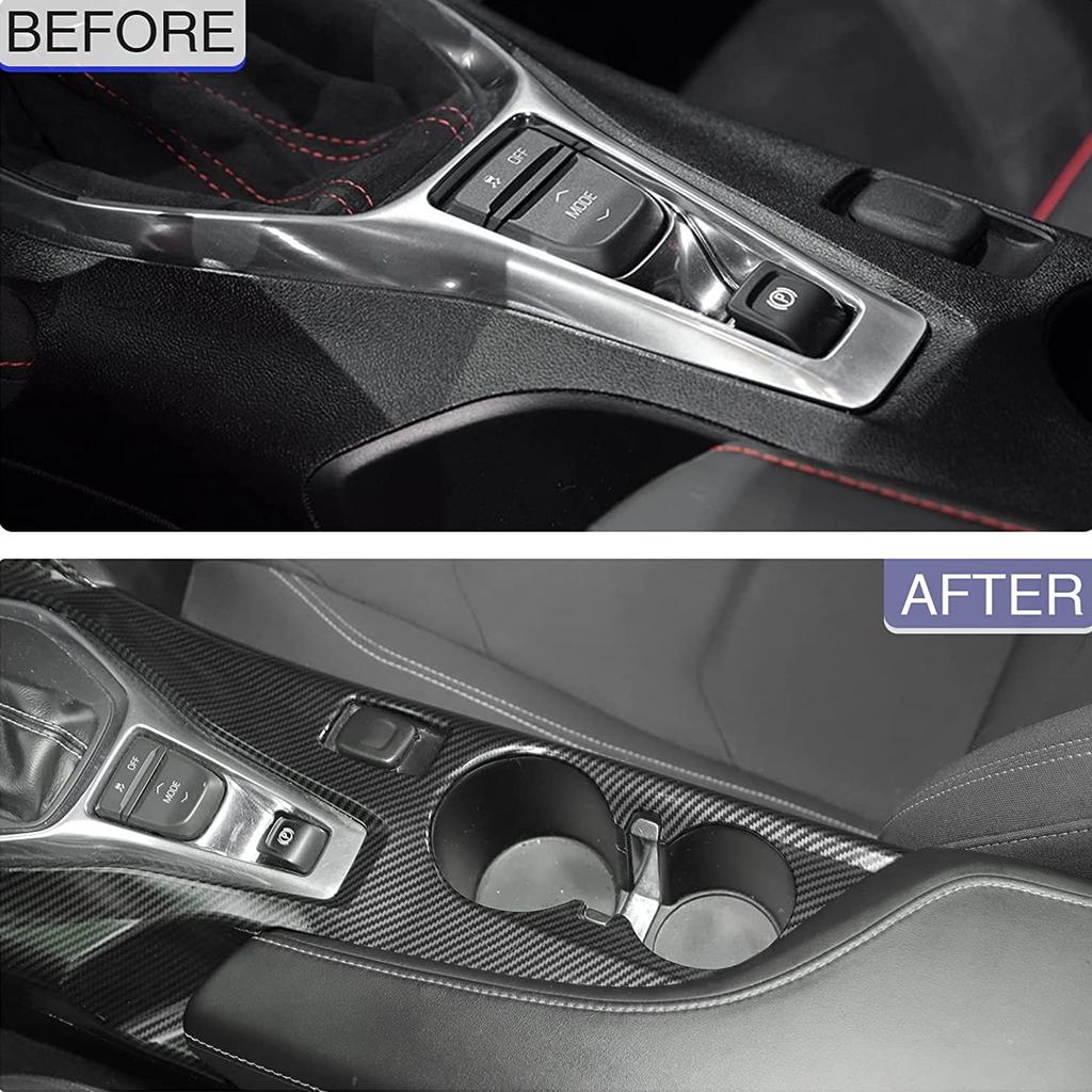 Центральная консоль автомобиля, панель переключения передач, декоративная крышка для Chevrolet Camaro 2016 2017 2018 2022, интерьер