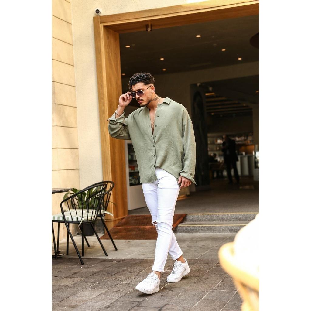 Текстурированная рубашка Aerobin Oversize унисекс