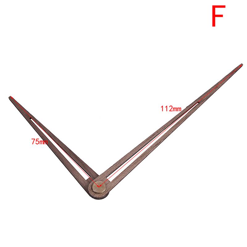 Деревянные указатели Diy Настенные часы Стрелки 12-дюймовые иглы для часов Кварц Заменить деталь